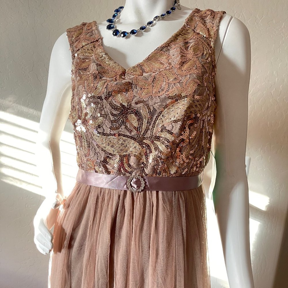 Candalite Sequin Gown